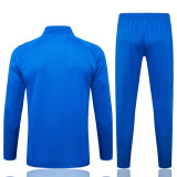 2025-26 RMA Lake blue Jacket Tracksuit #A2575
