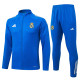 2025-26 RMA Lake blue Jacket Tracksuit #A2575