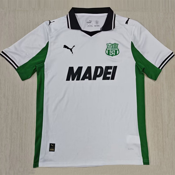 2025-26 Sassuolo Away Fans Soccer Jersey