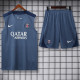 2025-26 PSG Grey Tank top and shorts suit
