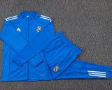 2025-26 RMA Lake blue Jacket Tracksuit #A2575