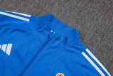 2025-26 RMA Lake blue Jacket Tracksuit #A2575