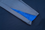 2025-26 PSG Royal blue Half Pull Tracksuit #B2585(半拉链)