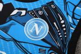 2025-26 Napoli Blue Tank top and shorts suit