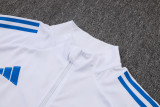 2025-26 RMA White Kids Jacket Tracksuit #E25143(童装)