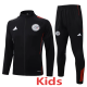 2025-26 Ajax Black Kids Jacket Tracksuit #E25145(童装)