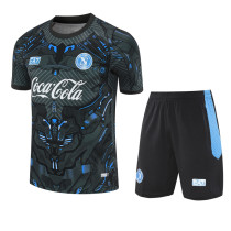 2025-26 Napoli Grey Training Short Suit