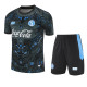 2025-26 Napoli Grey Training Short Suit