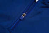 2025-26 ARS Royal blue Half Pull Tracksuit #B2592(半拉链)