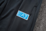 2025-26 Napoli Blue Half Pull Tracksuit #B2588(半拉链)