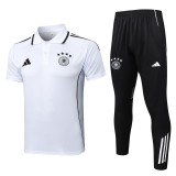 2025-26 Germany White Short shirts and Long trousers Suit #C2561(四星)