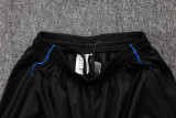 2025-26 RMA White blue Kids Half Pull Tracksuit #E25129(童装)(半拉链)