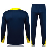 2025-26 ATM Royal blue Half Pull Tracksuit #B2580(半拉链)