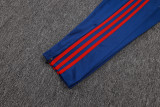 2025-26 ARS Royal blue Half Pull Tracksuit #B2592(半拉链)