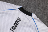 2025-26 Napoli Light gray Half Pull Tracksuit #B2593(半拉链)