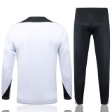 2025-26 CHE White Kids Half Pull Tracksuit #E25134(童装)(半拉链)