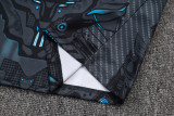 2025-26 Napoli Grey Half Pull Tracksuit #B2589(半拉链)