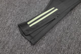 2025-26 RMA Grey green Kids Half Pull Tracksuit #E25139(童装)(半拉链)