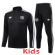 2025-26 Germany Black Kids Half Pull Tracksuit #E25137(童装)(半拉链)