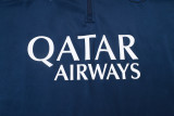 2025-26 PSG Jordan Royal blue Half Pull Tracksuit #B2591(半拉链)