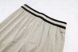 A2504 AJ Khaki Casual Short Pants #卡其色