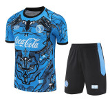 2025-26 Napoli Blue Training Short Suit
