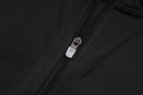 2025-26 Germany Black Kids Half Pull Tracksuit #E25137(童装)(半拉链)