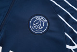 2025-26 PSG Jordan Royal blue Half Pull Tracksuit #B2591(半拉链)