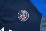 2025-26 PSG Royal blue Half Pull Tracksuit #B2585(半拉链)