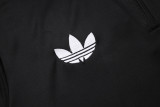 2025-26 Germany Black Kids Half Pull Tracksuit #E25137(童装)(半拉链)