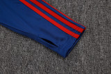 2025-26 ARS Royal blue Half Pull Tracksuit #B2592(半拉链)