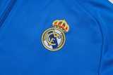 2025-26 RMA Lake blue Kids Jacket Tracksuit #E25140(童装)