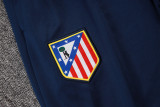 2025-26 ATM Royal blue Half Pull Tracksuit #B2580(半拉链)