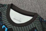2025-26 Napoli Grey Training Short Suit