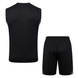 2025-26 Germany Black Tank top and shorts suit #D25165
