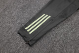 2025-26 RMA Grey green Kids Half Pull Tracksuit #E25139(童装)(半拉链)