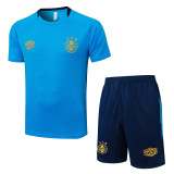 2025-26 Gremio Lake blue Training Short Suit #D25173
