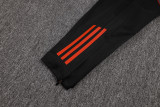 2025-26 Ajax White Kids Half Pull Tracksuit #E25125(童装)(半拉链)