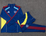 2025-26 ARS Royal blue Half Pull Tracksuit #B2592(半拉链)
