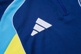 2025-26 ARS Royal blue Half Pull Tracksuit #B2592(半拉链)