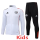 2025-26 Ajax White Kids Jacket Tracksuit #E25126(童装)