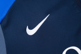 2025-26 PSG Royal blue Half Pull Tracksuit #B2585(半拉链)
