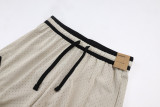 A2504 AJ Khaki Casual Short Pants #卡其色