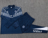 2025-26 PSG Jordan Royal blue Half Pull Tracksuit #B2591(半拉链)