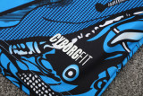 2025-26 Napoli Blue Tank top and shorts suit