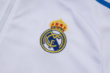 2025-26 RMA White Kids Jacket Tracksuit #E25143(童装)