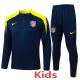 2025-26 ATM Royal blue Kids Half Pull Tracksuit #E25138(童装)(半拉链)