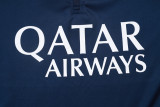 2025-26 PSG Royal blue Half Pull Tracksuit #B2585(半拉链)