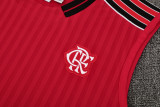 2025-26 Flamengo Red Tank top and shorts suit