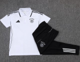 2025-26 Germany White Short shirts and Long trousers Suit #C2561(四星)